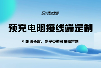 预充电阻接线端定制 | 引出线长度、端子类型可按需定制